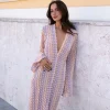 Handcrafted Crochet Lace Midi Dress with Side Slit – Coastal Resort Escape & Beach Holiday Essential