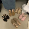 Retro Cage Roman Summer Sandals