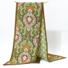 Reversible Wool Silk Skinny Scarf – Vintage Paisley Office & Vacation Essential