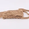 Fringe Crossbody Bag – Handwoven Cotton Rope Tassel Phone Bag – Beach & Festival Boho Essential