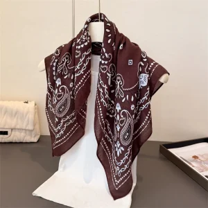 Boho Paisley Bandana Scarf - Multi-Way Styling for Coastal Adventures (Multi-Color)