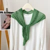 Retro Triangular Knit Scarf – Multifunction Boho Styling Essential