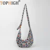 Vintage Tribal Slouchy Shoulder Bag – Aztec Tassel Boho Style