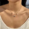 Bohemian Starfish Shell Pendant Necklace – Beach Vacation Jewelry