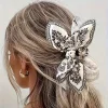 Paisley Bow Hair Claw with Artisan Cashew Silhouette