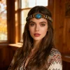 Handmade Seed Bead Headband – Ethnic Boho Hair Accessory with Artisan Details for Everyday Styling