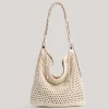 Woven Tassel Hobo Shoulder Bag – Beach & Everyday Boho Style