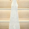 Boho Halter Maxi Dress with Floral Embroidery – Beach & Holiday Ready