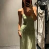 Date Night Sage Green Floral Embroidered Lace Maxi Dress – Garden Parties & Romantic Evenings